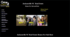 Desktop Screenshot of jacksonvillerealestatenc.com